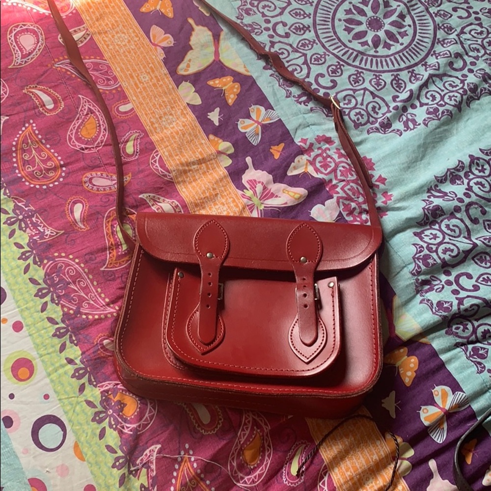 ❤️Red Cambridge Satchel crossbody❤️